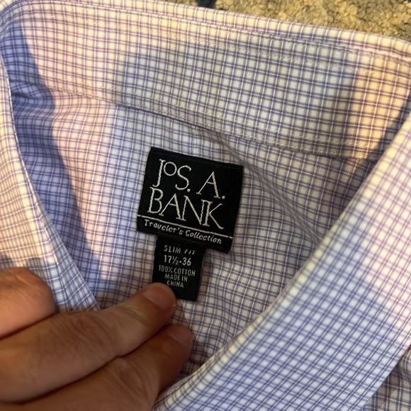 Jos A Bank size: 17.5-36 button up - Picture 2 of 2